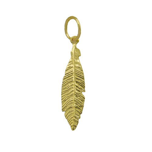 [5084/C] 21MM FEATHER PENDANT.