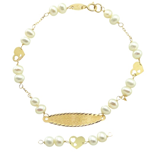 [9001/27] PULS.COMUNION CORAZON PERLA C/CHAPA