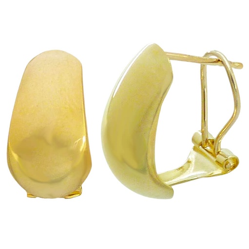 [5342] PEND.LISO ORO AMARILLO 17MM OMEGA