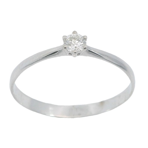 [B4182/11] SOLITARIO BRILLANTE  3.00MM VS-H 0.11 CT