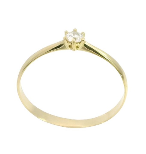 [B4182/11] SOLITARIO BRILLANTE  3.00MM VS-H 0.11 CT